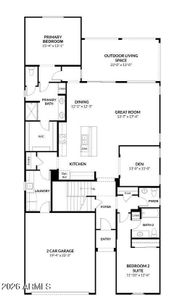 New construction Single-Family house 5728 N Maverick Dr, Eloy, AZ 85131 plan Enchantment - image 3