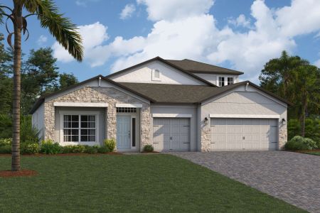 New construction Single-Family house 7244 Notched Pine Bend, Wesley Chapel, FL 33545 - photo 0