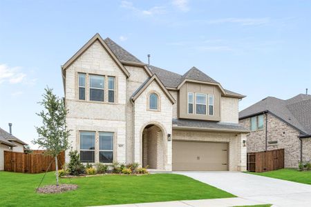 New construction Single-Family house 829 Blue Fescue Rd, Fort Worth, TX 76247 plan Rose II - image