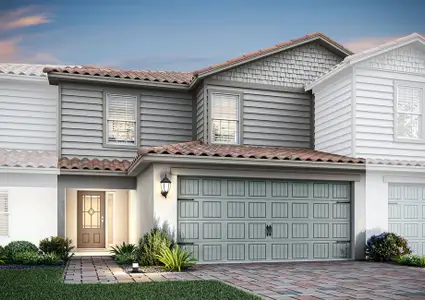 New construction Fourplex house 384 Amberjack Ct, Poinciana, FL 34759 plan Citrus - image