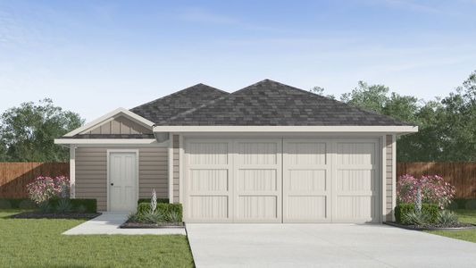 New construction Single-Family house 1014 Catalonia Pass, San Antonio, TX 78221 plan The Estero - image