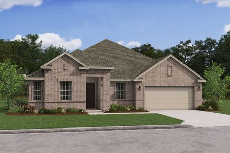 New construction Single-Family house 3302 Wickfield Pass Ln, League City, TX 77573 plan Aegean - image