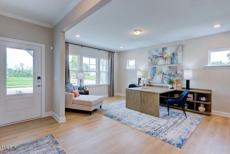 New construction Single-Family house 2512 Stonington Dr, Apex, NC 27523 Wayland- photo 2 2