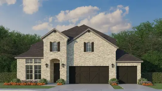 New construction Single-Family house 3316 Barnard Rd, Celina, TX 75009 plan 1536 - image