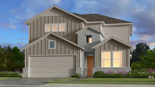 New construction Single-Family house 15024 Horseshoe Post Rd, Fort Worth, TX 76052 plan Lunaria - image