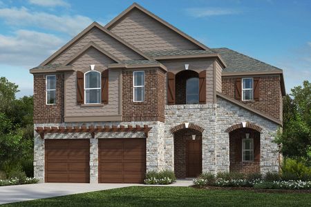New construction Single-Family house 1640 River Plateau Dr, Leander, TX 78641 - image