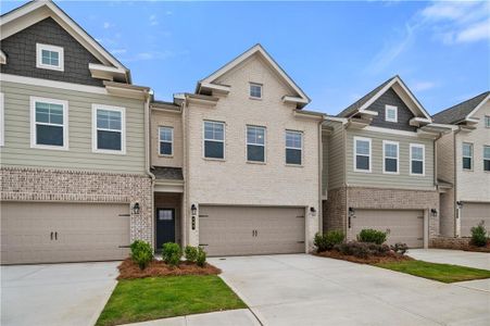 New construction Townhouse house 180 Abbotts Crossing Cir, Conyers, GA 30094 plan Luca - image