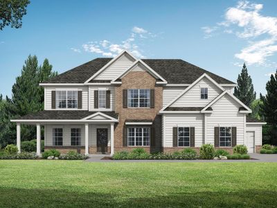 New construction Single-Family house 2121 Cotton Gin Row, Jefferson, GA 30549 plan The Brookmont - image 2