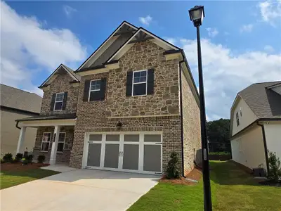 New construction Single-Family house 2447 Enchanted Sky Wy, Dacula, GA 30019 plan Canyon - image