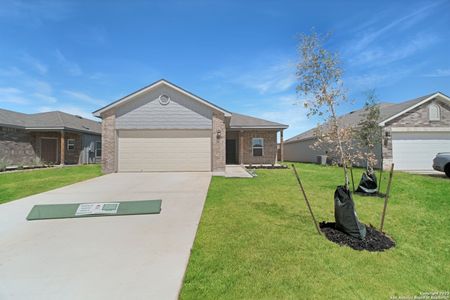 New construction Single-Family house 14603 Butch Cassidy St, Lytle, TX 78052 RC Cypress- photo 0