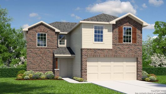 New construction Single-Family house 29422 Copper Dove, Bulverde, TX 78163 The Wooden- photo 0 0