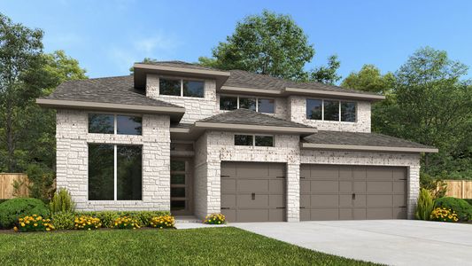 New construction Single-Family house 661 Borchers Blvd, New Braunfels, TX 78132 plan 3200W - image