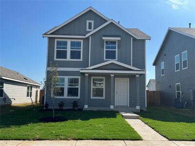 New construction Single-Family house 556 Avre Loop, Kyle, TX 78640 Ridgeland- photo 0