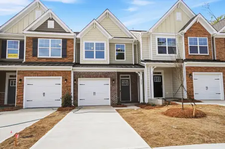New construction Townhouse house 4269 Black Ct, Harrisburg, NC 28075 plan Bristol - image