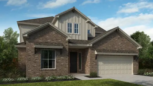 New construction Single-Family house 2338 Briggs Blf, Boerne, TX 78006 plan Jonestown - image