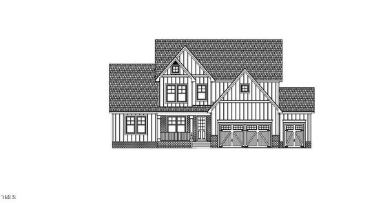 New construction Single-Family house 2305 Eddie Howard Road, Willow Spring, NC 27592 - photo 0