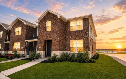 New construction Townhouse house 2738 Mariposa Creek Dr, Rosharon, TX 77583 - image