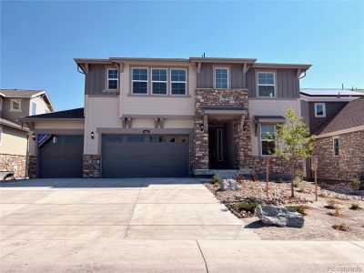 New construction Single-Family house 3801 Treadway Point, Castle Rock, CO 80108 Stonehaven- photo 0