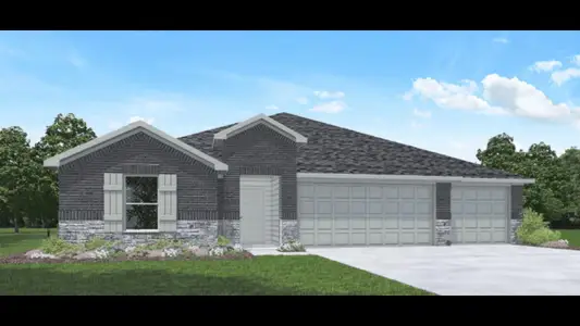 New construction Single-Family house 16112 William Ross Wy, Conroe, TX 77303 plan Maverick - image