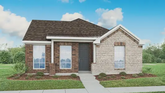 New construction Single-Family house 1188 Grist Mill Rd, Kyle, TX 78640 plan Carroll III - image