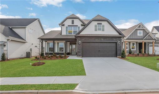 New construction Single-Family house 203 Coffee Ln, Hoschton, GA 30548 plan Raleigh - image