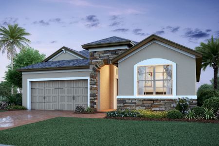 New construction Single-Family house 5328 Teirgarten St, St. Cloud, FL 34771 plan Huntington - Eco Series - image