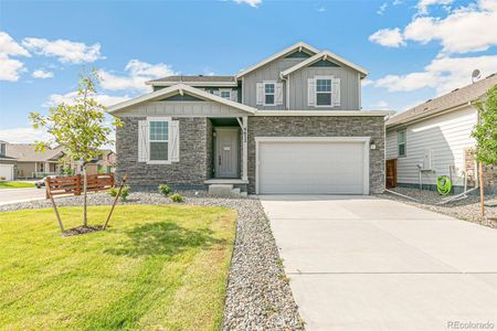 New construction Single-Family house 4612 Sunsplash Way, Johnstown, CO 80534 - photo 0