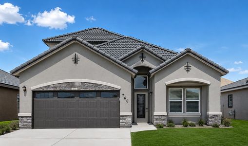 New construction Single-Family house El Paso, TX 79928 plan Rose- 1941SSC - image