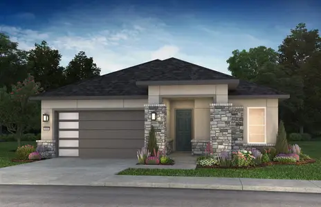 New construction Single-Family house 16204 Wilderness Rdg Wy, Conroe, TX 77302 plan Connect Elevation B - image