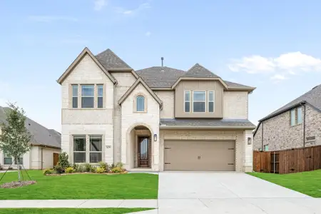 New construction Single-Family house 829 Blue Fescue Rd, Fort Worth, TX 76247 plan Rose II - image