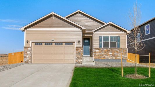 New construction Single-Family house 43127 Trenton Gulch Trl, Elizabeth, CO 80107 plan Harmony - image
