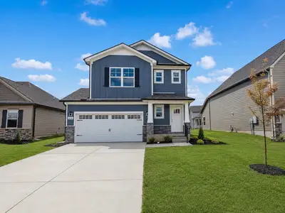 New construction Single-Family house 4006 Green Pond Dr, Rockvale, TN 37153 plan 1615 Elevation DEF - image