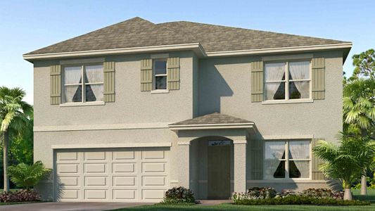 New construction Single-Family house 5327 Oxford Gray Rd, Wesley Chapel, FL 33545 null- photo 0