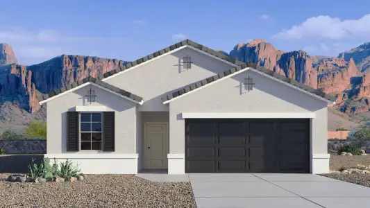 New construction Single-Family house 1289 S 239Th Dr, Buckeye, AZ 85326 plan Harris - image