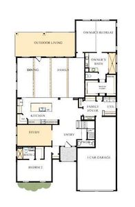 Floorplan – The success of a floorplan is the way you can move through it…You’ll be amazed at how well this home lives…We call it traffic patterns.