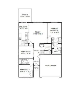 New construction Single-Family house 2017 Brisco Wy, Leland, NC 28451 plan Everest - image