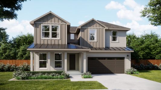New construction Single-Family house 242 Sycamore Pines Ln, Mountain City, TX 78610 plan 4056 - image