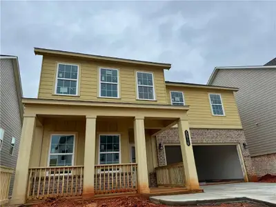 New construction Single-Family house 5516 Coalie Trce, Flowery Branch, GA 30542 Pearson- photo 0