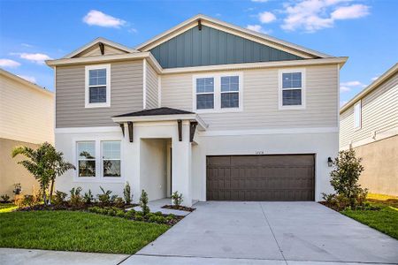 New construction Single-Family house 10220 Surrey Rose Dr, San Antonio, FL 33576 Amelia- photo 0