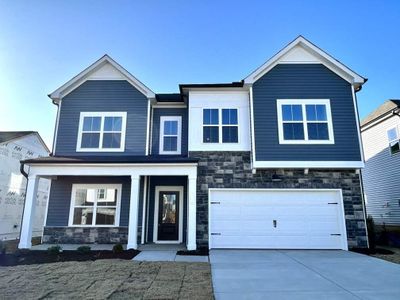 New construction Single-Family house 106 South Stone Mill Trail, Unit 233, Clayton, NC 27520 Caroline Homeplan- photo 0