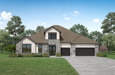 New construction Single-Family house 103 Shoveler Duck Wy, Magnolia, TX 77354 plan Granville - image