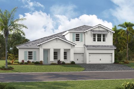 New construction Single-Family house 17716 Roost Pl, Lakewood Ranch, FL 34202 plan Key West II - image