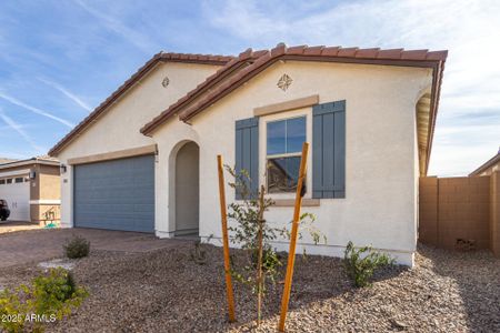 New construction Single-Family house 40449 W Wade Dr, Maricopa, AZ 85138 Agate- photo 34 34