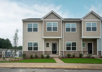 New construction Townhouse house 1830 Rhyne Elementary Dr, Gastonia, NC 28052 plan Holly - image