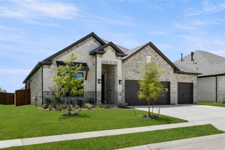 New construction Single-Family house 1015 Moss Grove Trl, Justin, TX 76247 plan Brimstone - image