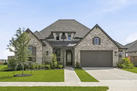 New construction Single-Family house 12246 Valencia Blvd, Mont Belvieu, TX 77523 plan Fleetwood - image