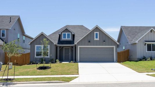 New construction Single-Family house 112 S Plains Rd, San Marcos, TX 78666 plan The Denton - image