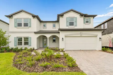New construction Single-Family house 31165 Hayman Lp, Wesley Chapel, FL 33545 plan Palazzo - image