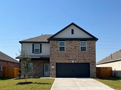 New construction Single-Family house 416 Beechwood Hacienda Dr, Katy, TX 77493 Springs- photo 0