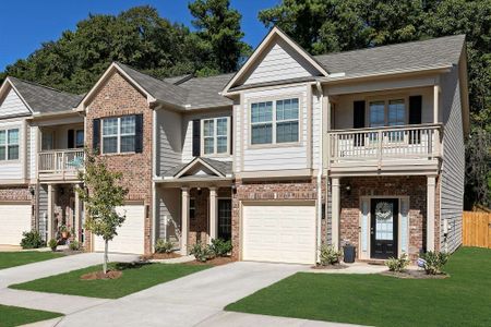 New construction Townhouse house Covington, GA 30014 plan Americus - image